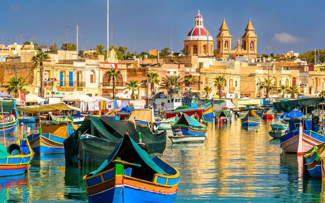 Luxe Apartment With Valletta And Harbour Views Sliema Exterior foto